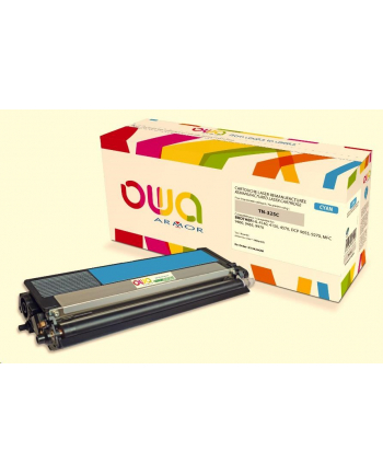 Owa Armor Toner - Cyan Remanufactured Cartridge (Alternative to: Brother TN325C) for DCP-9055, DCP-9270, HL-4140, HL-4150, H (K15424OW)