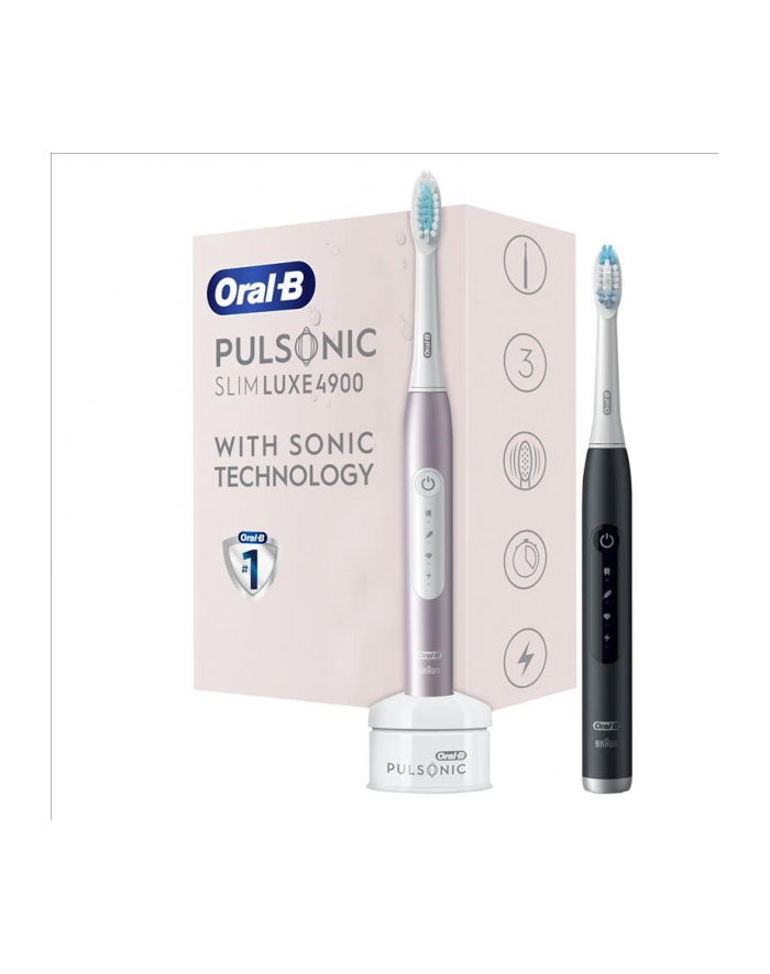 Oral-B Pulsonic Slim Luxe 4900 Black/Rose główny