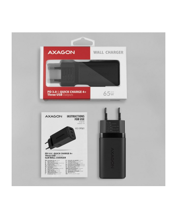 Ładowarka Axagon Acu-Dpq65 1X Usb-A 2X Usb-C (Acu-Dpq65) (9571653)