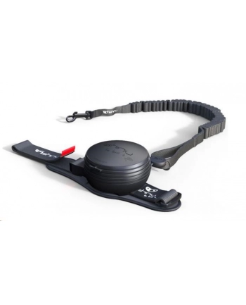 Lishinu Smycz Bungee Black Czarna L 13-40kg
