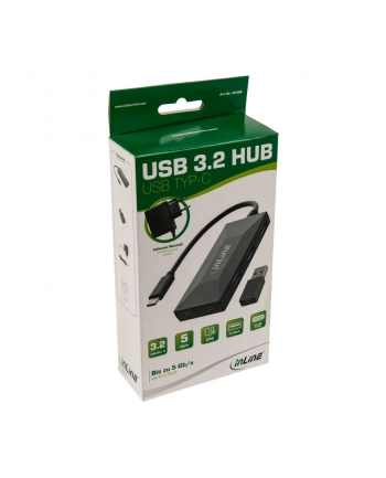 Inline HUB USB 2x USB-C + 3x USB-A 3.2 Gen1 (35398)