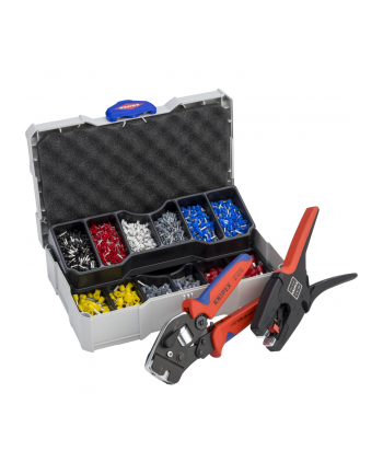 Zestaw tulejek kablowych 0,5-10 mm², 1252-cz. KNIPEX 97 90 17 ADMnarzedzia