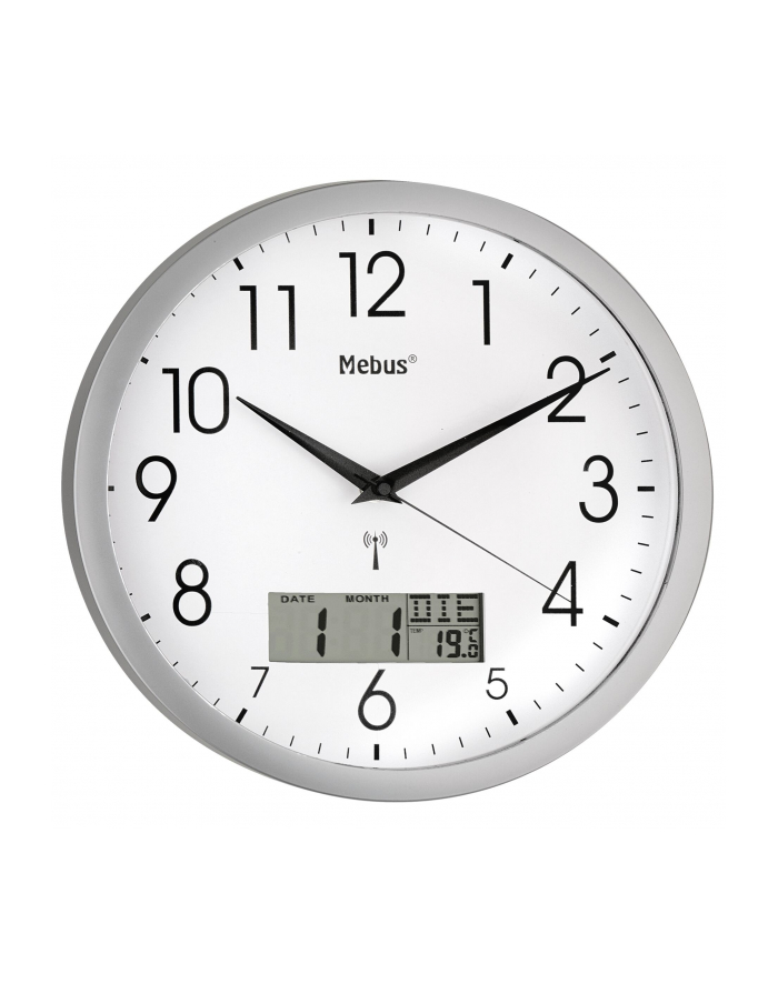 Mebus Radio Controlled Wall Clock 19422 główny