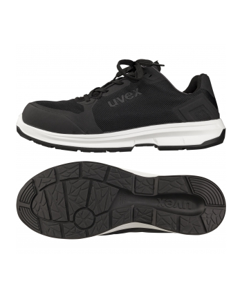 Uvex 1 sport S1 P SRC shoe black size 43