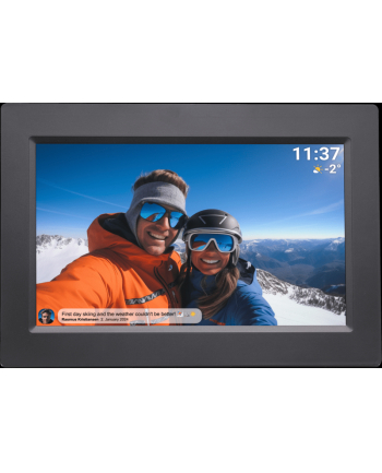 Denver Ramka cyfrowa Frameo PFF-1015 black 25,4cm (10,1 ) 16GB nr 1