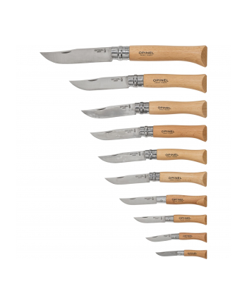 Opinel Collector Set Wood Box 10 Piece Pocket Knives (1314)