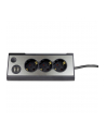 Rev Light Socket 3-Fold Multiple Outlet +2X Usb Ca Czarny (2400050010) - nr 2