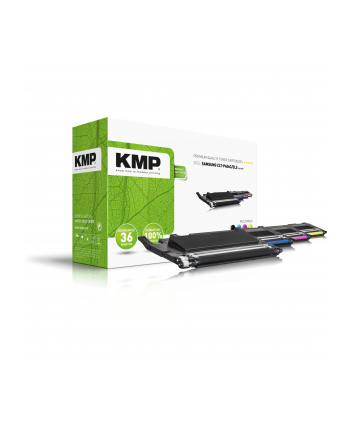 Kmp Toner, zestaw Zamiennik Samsung CLT-P406C, CLT-K406S, CLT-C406S, CLT-M406S, CLT-Y406S Czarny, Magenta, Cyjan, Żółty 1500 Seiten SA-T53V (SAT53V) nr 1