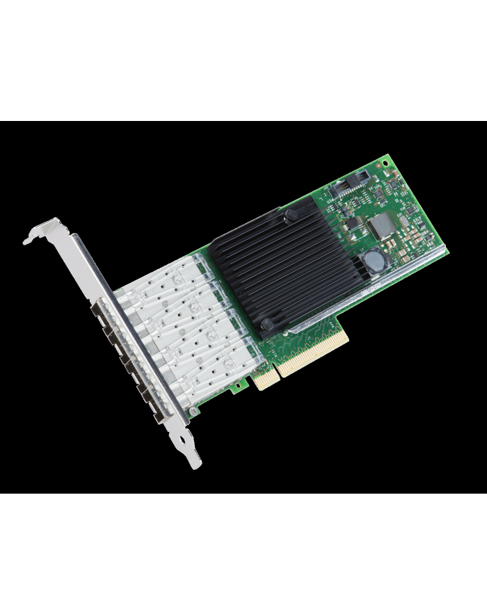 Intel X710-DA4 - Internal - Wired - PCI Express - Fiber - 10000 Mbit/s - Black,Green (X710DA4G2P5) główny