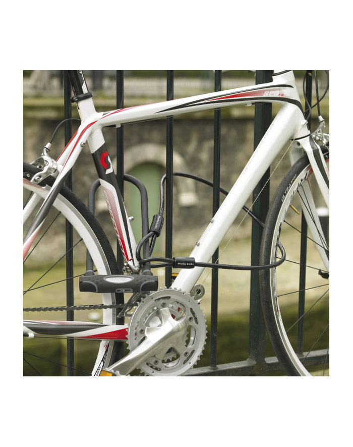 Master Lock Zapięcie Fortum 8285 13 Mm 110 Mm 280 Mm + Linka 120 Cm 8285Eurdpro główny