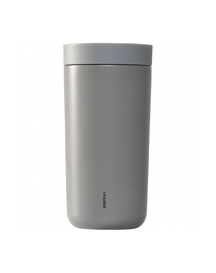 Stelton Kubek To Go Click 400Ml Matowy Jasnoszary 68513 główny