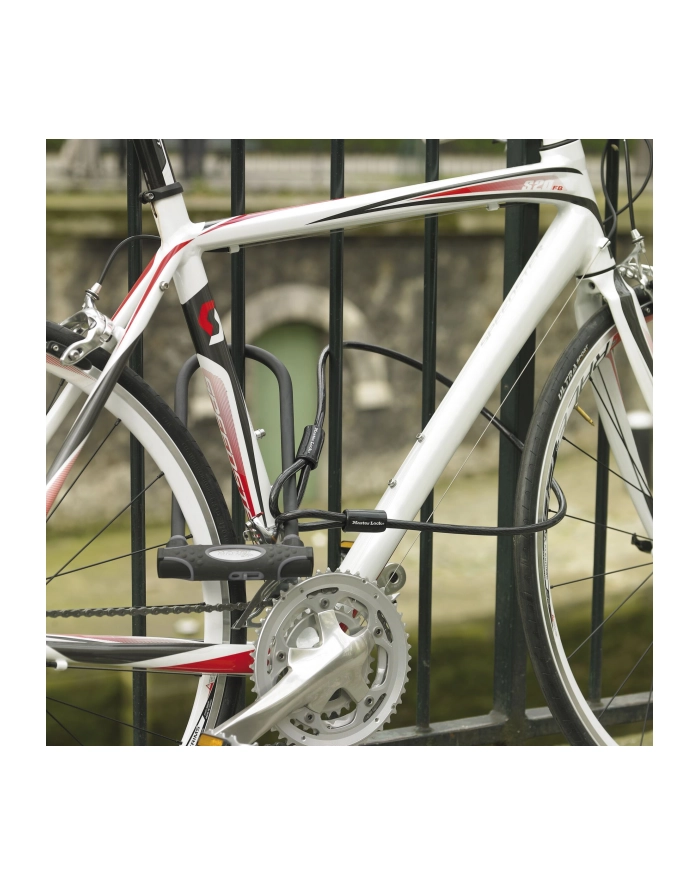 Master Lock Zapięcie Fortum 8285 13 Mm 110 Mm 280 Mm + Linka 120 Cm 8285Eurdpro główny