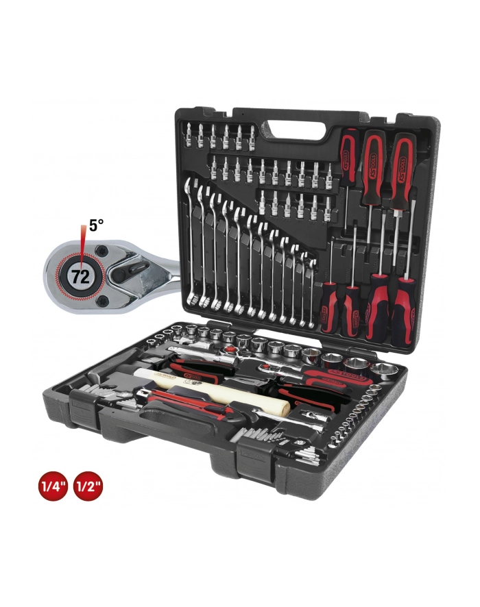 Ks Tools 1/4 +1/2 Zestaw Narzędziowy 97El. 9180797 główny
