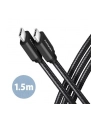AXAGON BUCM3-CM15AB, SPEED KABEL USB-C - USB-C, 1.5M, USB 3.2 GEN 1, (49860) - nr 22