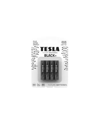 BATERIA TESLA AAA BLACK+ [4 SZT.]