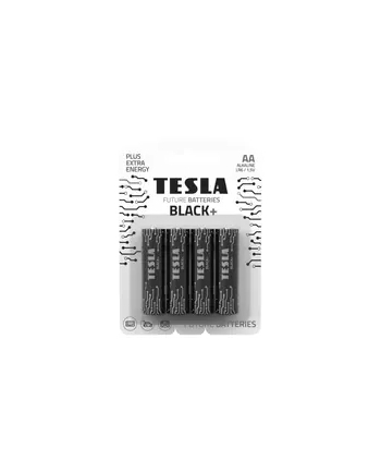 BATERIA TESLA AA BLACK+ [4 SZT.]