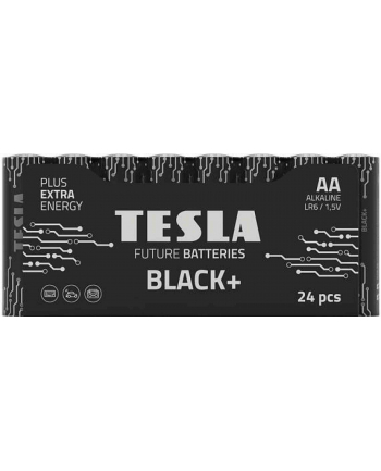 Tesla Black Alkaline Battery Aa Lr06 (24 Pcs.)