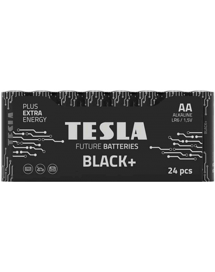 Tesla Black Alkaline Battery Aa Lr06 (24 Pcs.) główny