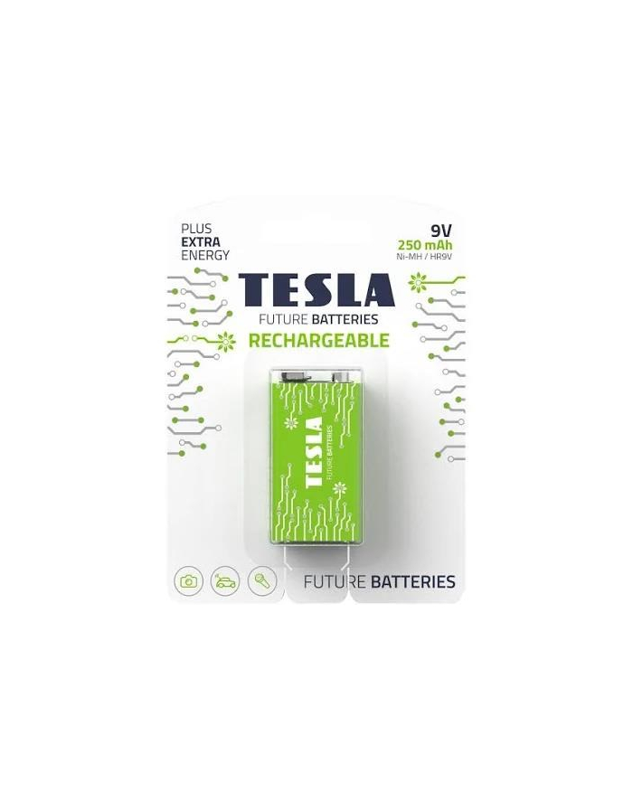 Tesla Rechargeable Battery 9V Lr61 250 Mah (1 Pcs.) główny