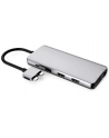 ESTUFF PRZEJŚCIÓWKA ESTUFF USB-C DO  DISPLAY PORT/ HDMI/ USB-C/ LAN/ VGA - BIAŁA  (ES623010) - nr 1