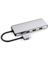 ESTUFF PRZEJŚCIÓWKA ESTUFF USB-C DO  DISPLAY PORT/ HDMI/ USB-C/ LAN/ VGA - BIAŁA  (ES623010) - nr 3