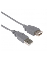Premiumcord USB 2.0 kabel prodlužovací, A-A, 5m černá (PRC) - nr 2
