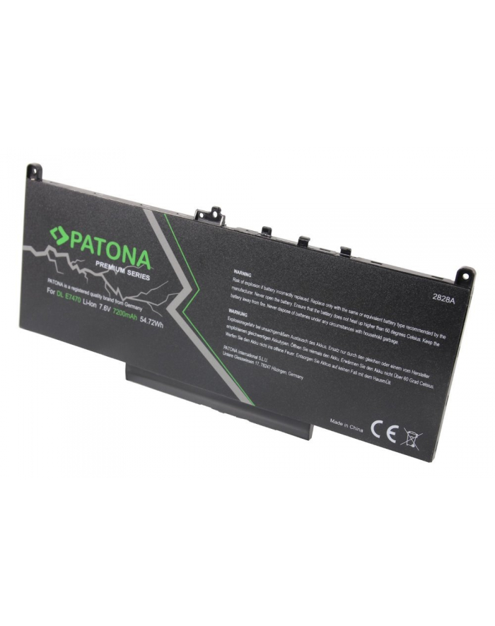 Bateria PATONA pro Dell Latitude E7260/E7270/E7470 7200mAh Li-lon 7,6V (PT2828) główny