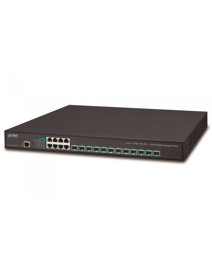 Planet Switch Xgs-6350-12X8Tr 12X 10Gbase-Sr/Lr Sfp/8X 1Gb Zarządzalny L3 10G Ethernet (Z26891) główny