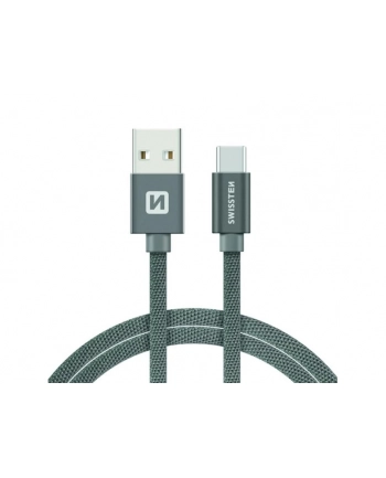 Swissten Kabel USB - USB Typ C 1,2m Zielony (71521202)