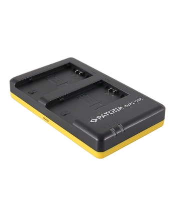 Ładowarka podwójna PATONA Dual LCD USB do Sony NP-FZ 100 z kablem micro usb