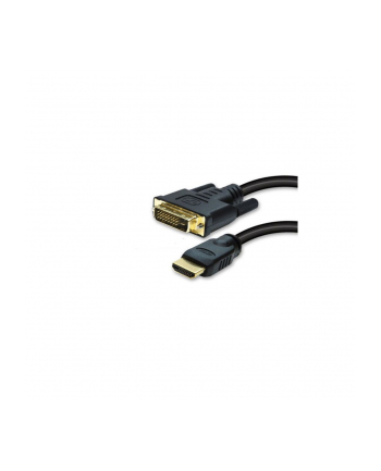 Kabel HDMI - DVI-D 1.2m czarny (77482)