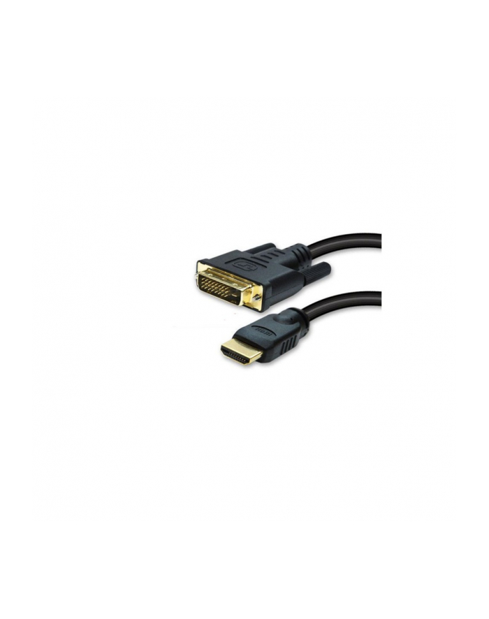 Kabel HDMI - DVI-D 1.2m czarny (77482) główny