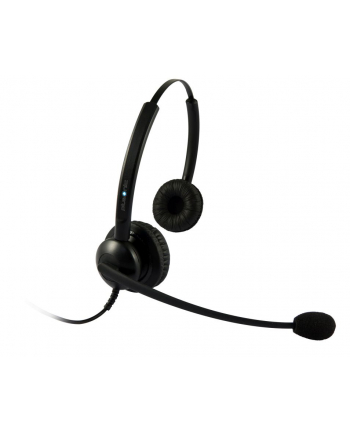 Plusonic Zestaw Słuchawkowy On Ear 5512-5.2P Przewodowa Czarny