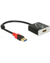 DELOCK ADAPTER USB 3.0 NA HDMI DELOCK 62736 20 CM CZARNY  () - nr 6