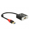 DELOCK ADAPTER USB 3.0 NA HDMI DELOCK 62736 20 CM CZARNY  () - nr 7