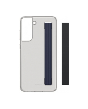 Samsung Slim Strap Cover do Galaxy S21 FE Szary (EF-XG990CBEGWW)