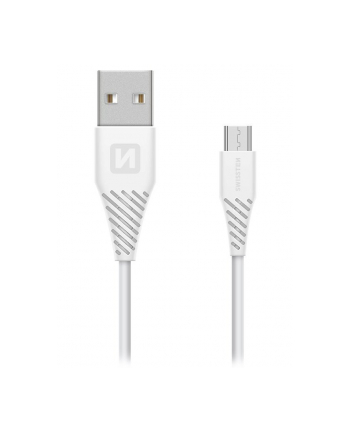 Swissten Kabel USB - Micro USB 1,5m Biały (71504302)