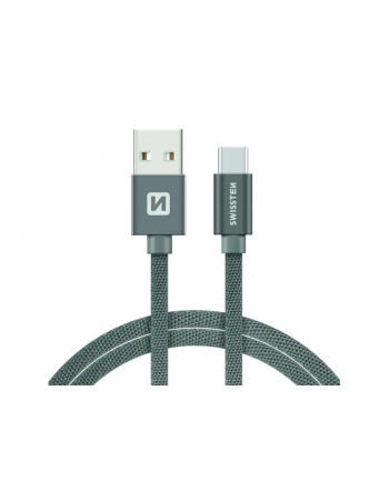Swissten Kabel USB - USB Typ C 1,2m Zielony (71521202) nr 1