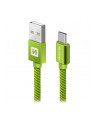 Swissten Kabel USB - USB Typ C 1,2m Zielony (71521207) - nr 1