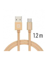 Swissten Kabel USB - Micro USB 1,2m Złoty (71522204) - nr 2