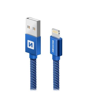 Swissten Kabel USB - Lightning 1,2m Niebieski (71523208)