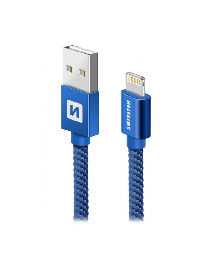 Swissten Kabel USB - Lightning 1,2m Niebieski (71523208) główny