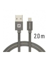 Swissten Kabel USB - Lightning 2m Szary (71523302) - nr 2