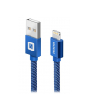 Swissten Kabel USB - Lightning 2m Niebieski (71523308) - nr 1