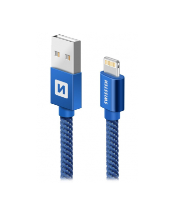 Swissten Kabel USB - Lightning 2m Niebieski (71523308)