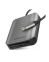 axagon Zewnętrzny czytnik kart CRE-S3C, USB-C 3.2 GEN 1, 3-slot ' lun SD/microSD/CF, obsługa UHS-II - nr 32
