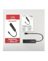 axagon Karta sieciowa, hub metalowy HMC-GL3A 3x USB-A + GLAN, USB 3.2 Gen 1, 20 cm USB-C kabel - nr 13