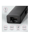 axagon Karta sieciowa, hub metalowy HMC-GL3A 3x USB-A + GLAN, USB 3.2 Gen 1, 20 cm USB-C kabel - nr 5