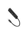 axagon Karta sieciowa, hub metalowy HMC-GL3A 3x USB-A + GLAN, USB 3.2 Gen 1, 20 cm USB-C kabel - nr 7