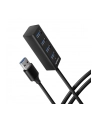 axagon Hub 4-portowy Mini metalowy USB 3.2 Gen 1 HUE-M1AL, 1.2m USB-A kabel - nr 17